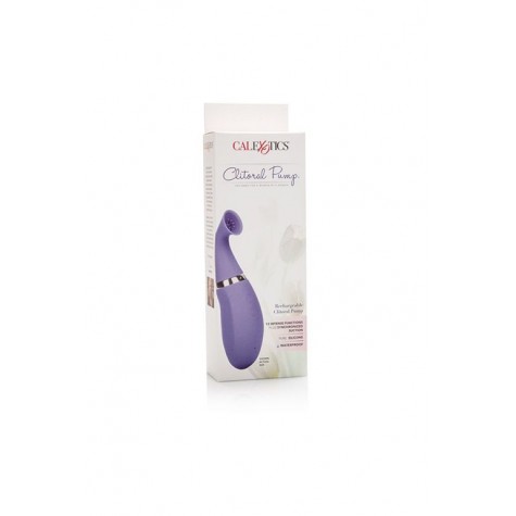 Фиолетовая клиторальная помпа Intimate Pump Rechargeable Clitoral Pump